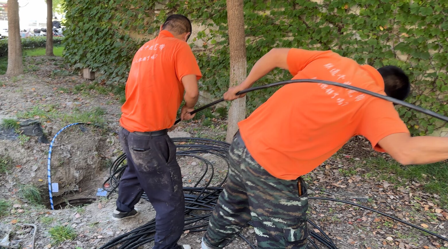 alt Fiber Cable Installation Project(3) مشروع تركيب كابلات الألياف البديلة(3)