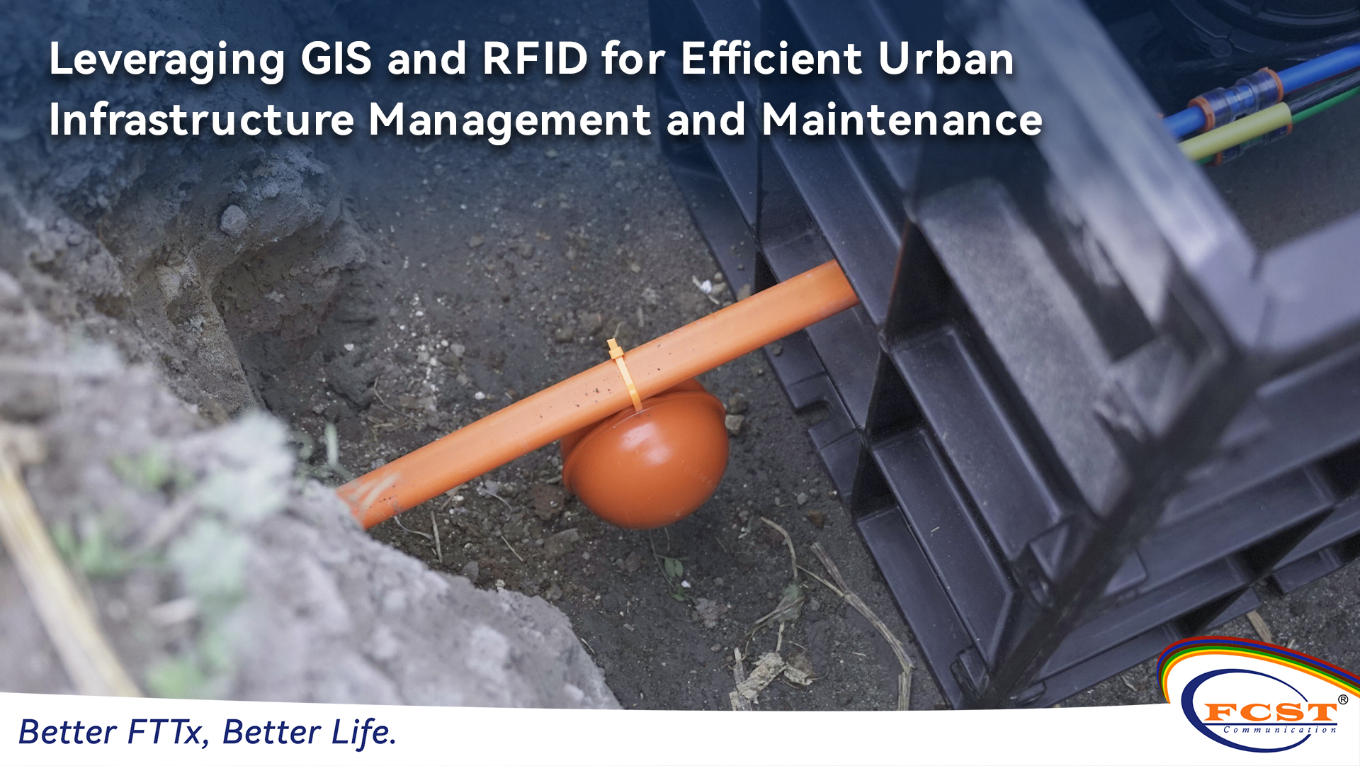 الاستفادة من نظم المعلومات الجغرافية و RFID لإدارة وصيانة البنية التحتية الحضرية الفعالة