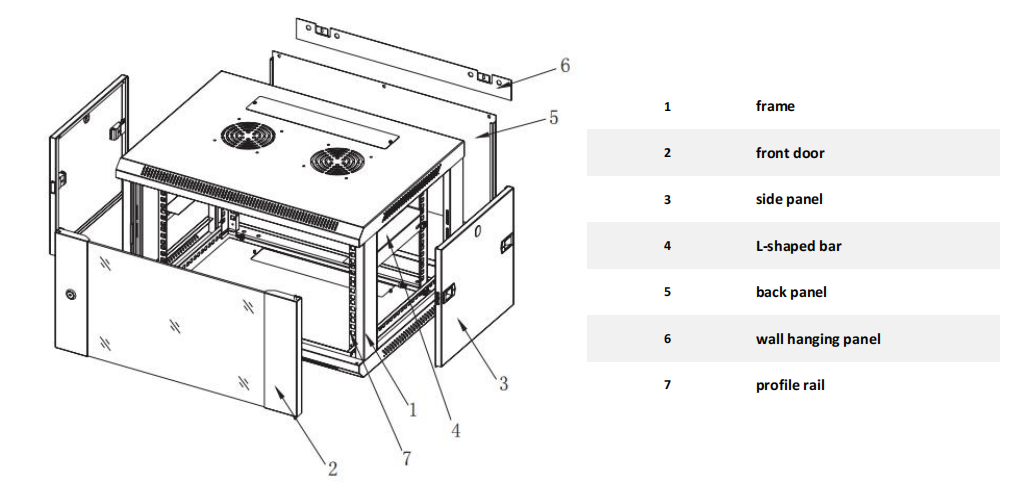 FCST04402 Wall Mount Rack (2) FCST04402 حائط جبل الرف (2)