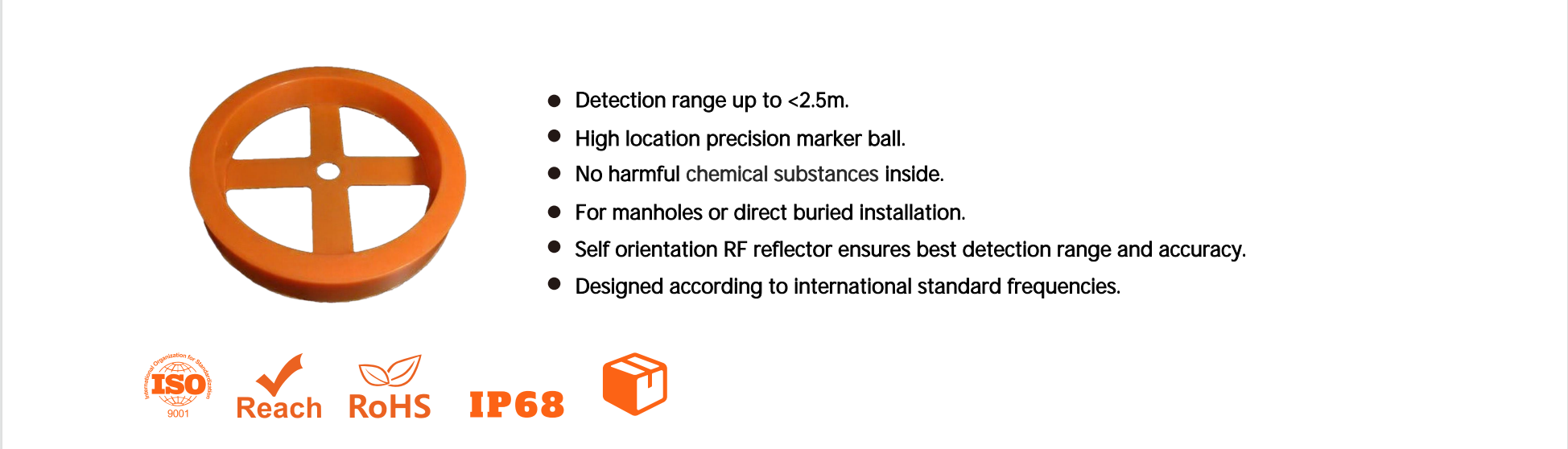 Passive Underground Electronic Marker of fiber tool solution علامة إلكترونية سلبية تحت الأرض لحل أداة الألياف