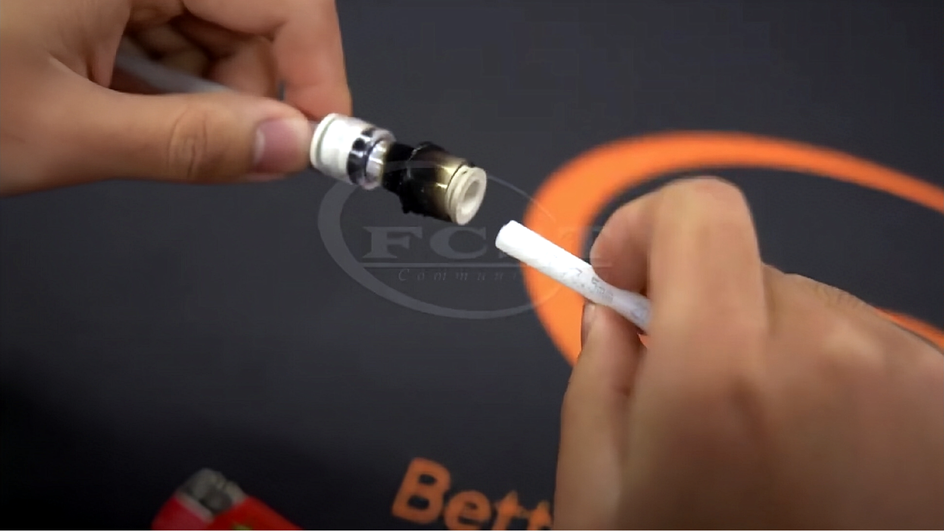 alt LSZH Microduct Connector Flame Retardant Test alt LSZH اختبار موصل المنتجات الدقيقة لمثبطات اللهب