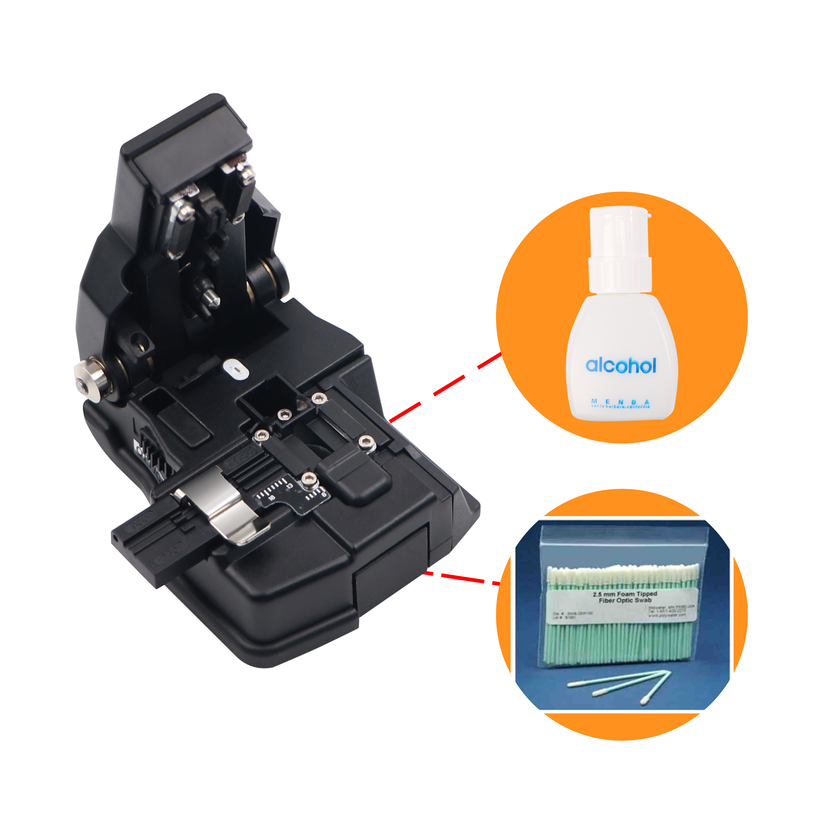 The use points and common fault solutions of Fiber Optic Cleaver (2) نقاط الاستخدام وحلول الأخطاء الشائعة لـ Fiber Optic Cleaver (2)