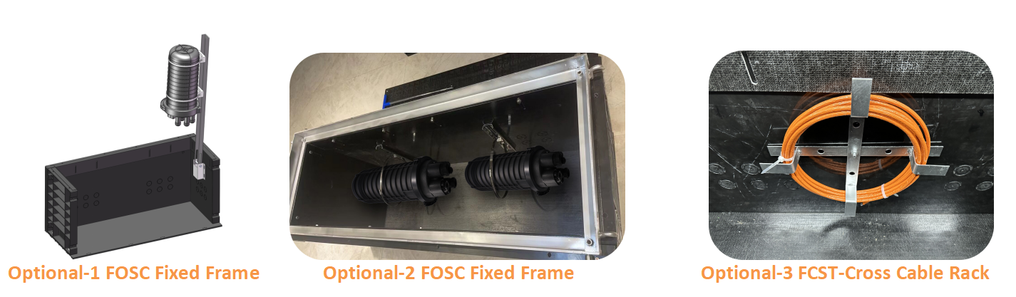 alt Composite Access Chambers FOSC Fixed Frame Optional ALT Composite Access Charbers FOSC FLATH FULTION