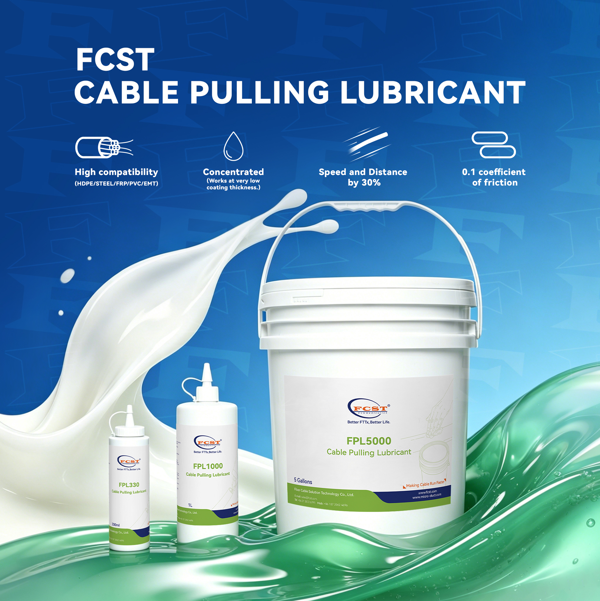 cable lubricant مواد تشحيم الكابلات