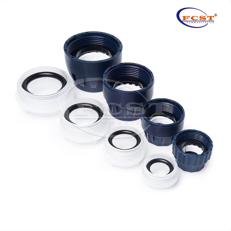 FCST-ESRB HDPE قارنة توصيل نهاية الأنابيب السيليكونية الأساسية (YX، FCST-ERSB25~50mm)