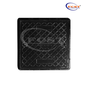 المشاة 655x655mm BMC Square Manole Cover & Frame 