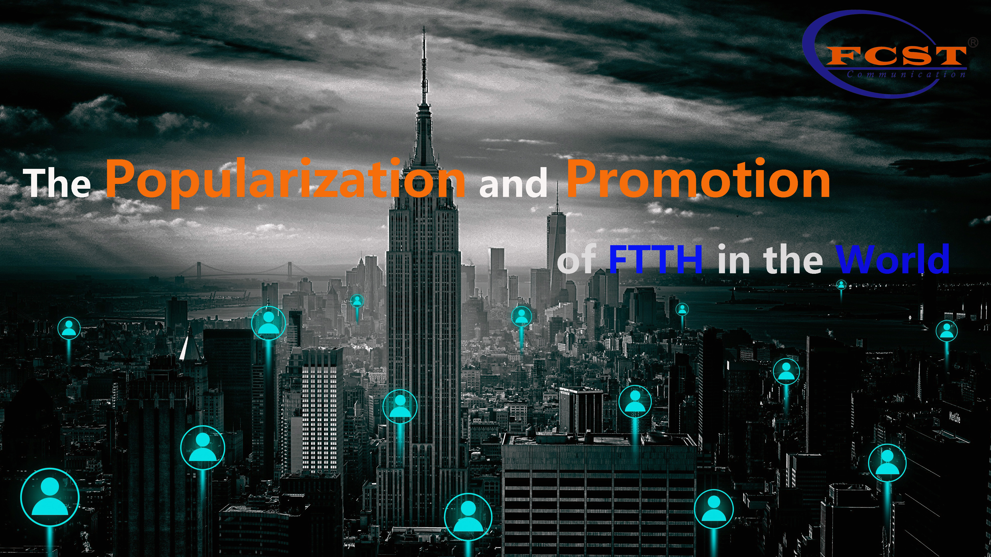 تعميم وترويج FTTH في العالم