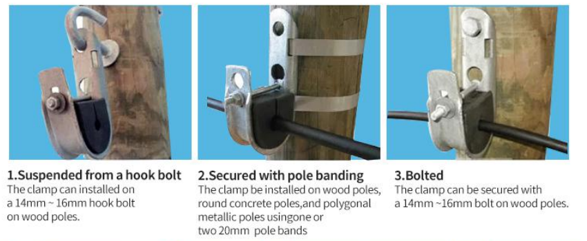 FCST601126 J نوع تعليق المشبك ل كابل ADSSOPGW (2)