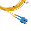 SCUPC-LCUPC دوبلكس أحادي الوضع 3.0 مم 2 م PVC Patchcord