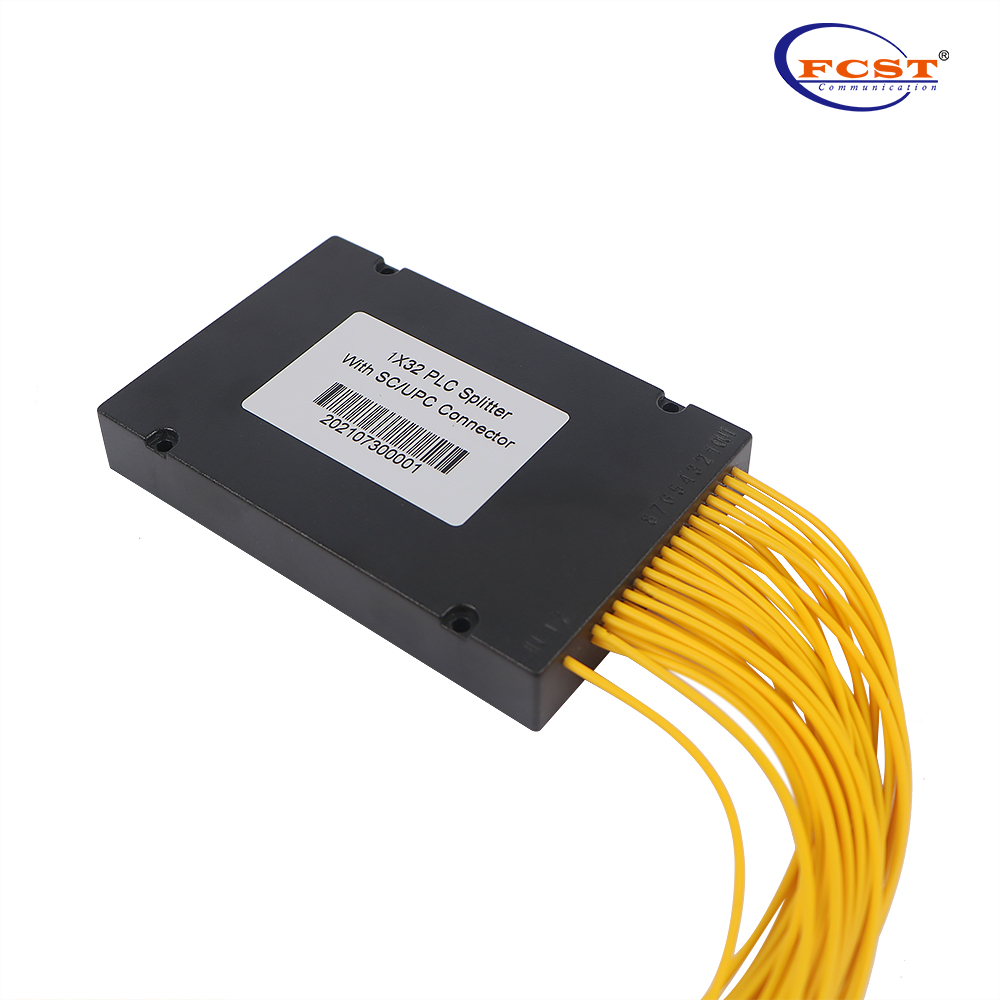 1*32 ABS صندوق نوع PLC الفاصل مع موصل SCUPC