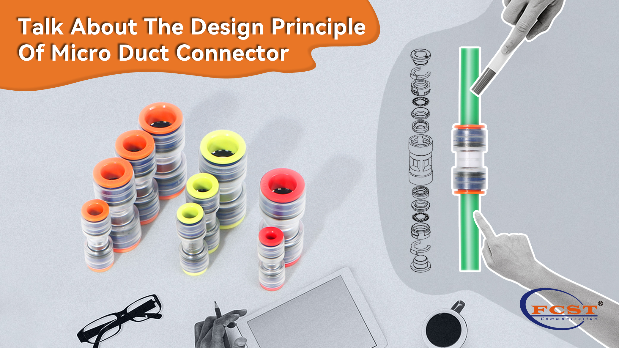 تحدث عن مبدأ تصميم موصلات القنوات الصغيرة