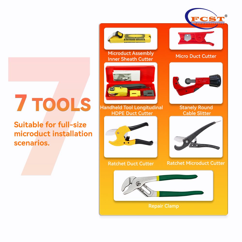 HDPE & LSZH Microduct Cutter Toolkit
