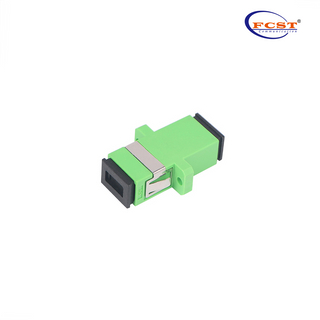 SCAPC إلى SCAPC Simplex وصلة محول الألياف البصرية أحادية الوضع مع شفة