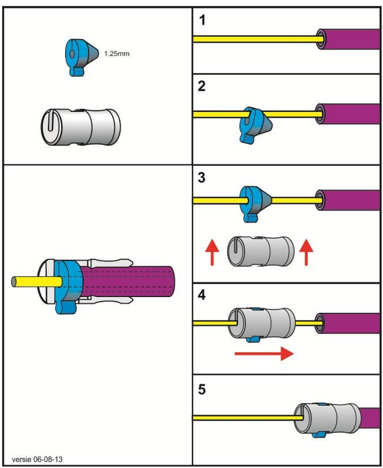 الجملة 4 مم الأختام القابلة للتقسيم مايكرو