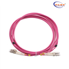 LCUPC-LCUPC دوبلكس OM4 3.0 مم 2 م PVC Patchcord