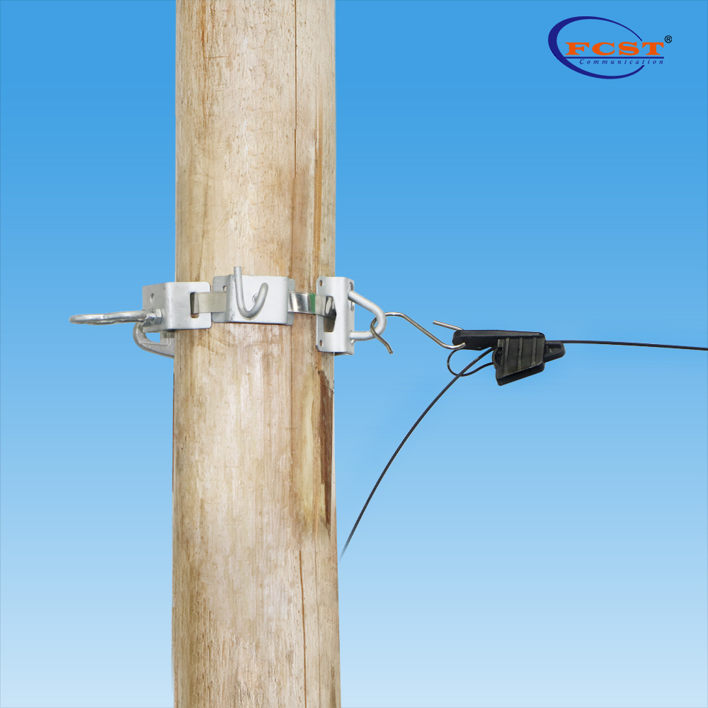 مشبك كابل FTTH بخطاف على شكل حرف S FCST601105