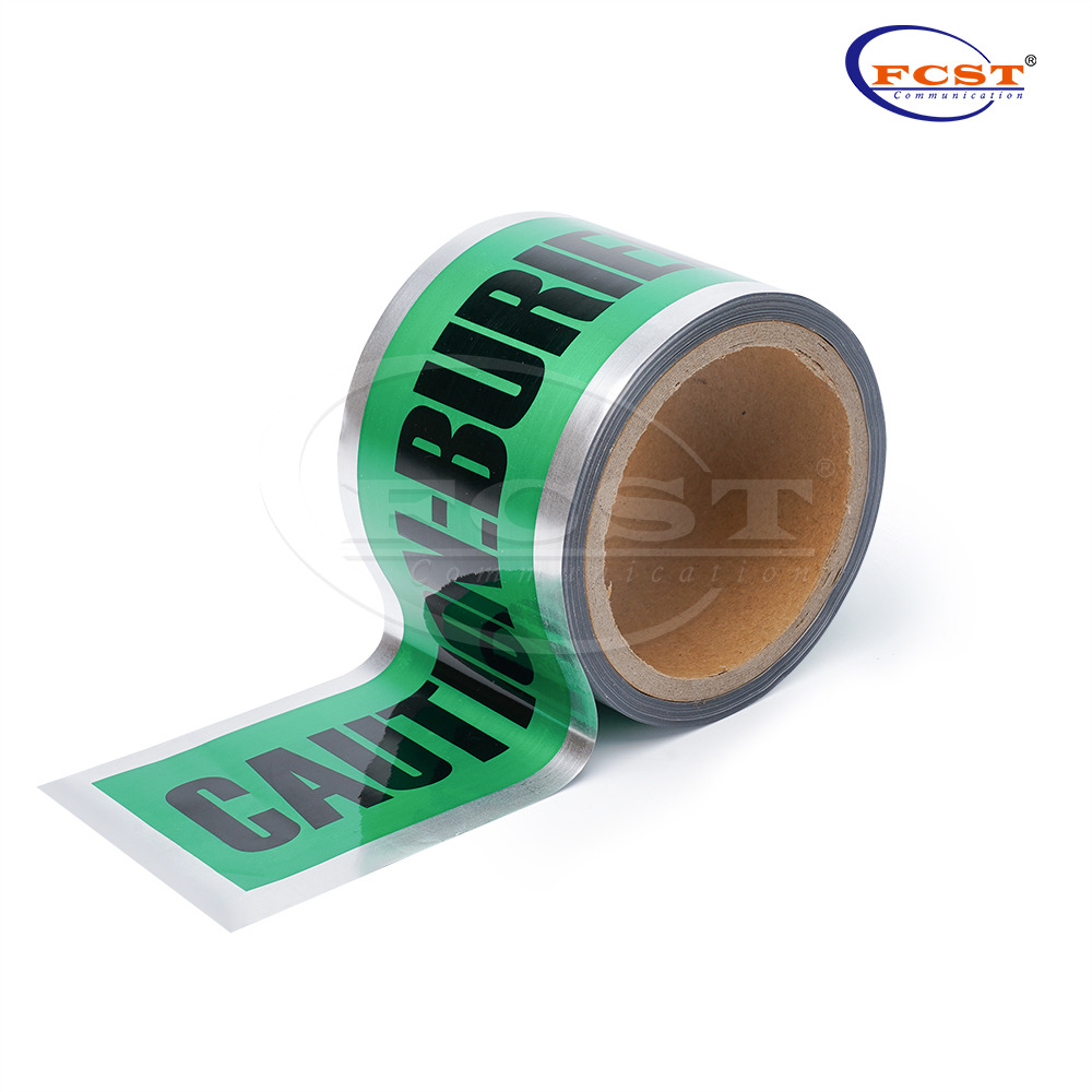 FCST-DWT شريط تحذير قابل للاكتشاف للمرافق المدفونة