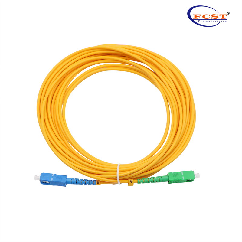 SC.APC-SC.UPC Singlemode 3.0mm 1m PVC Patchcord