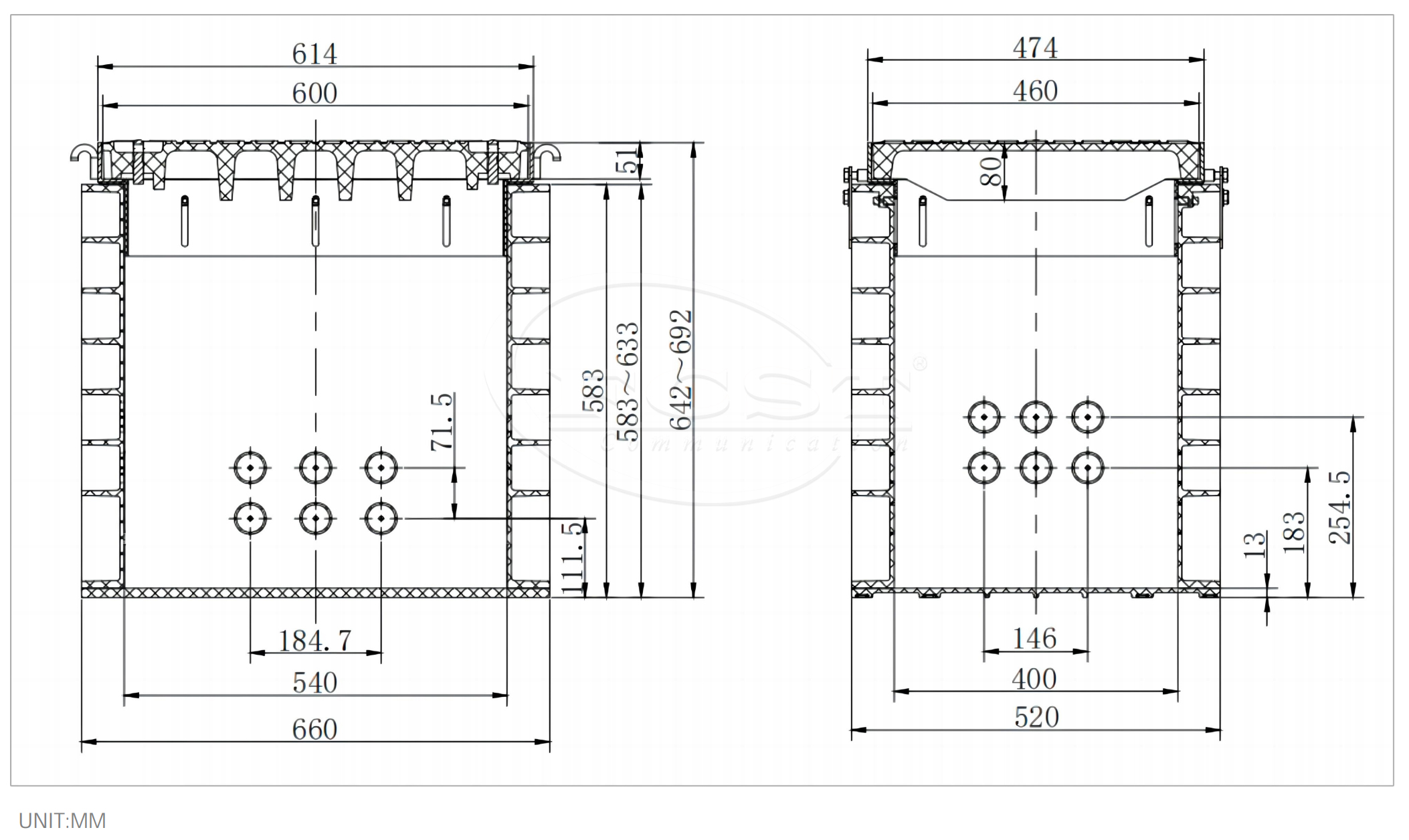 غرفة قطعة واحدة