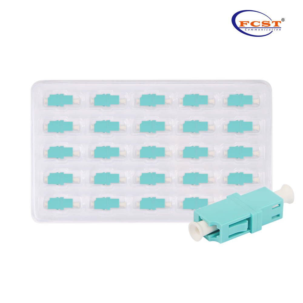 LCUPC إلى LCUPC Simplex OM3 محول الألياف البصرية البلاستيكية