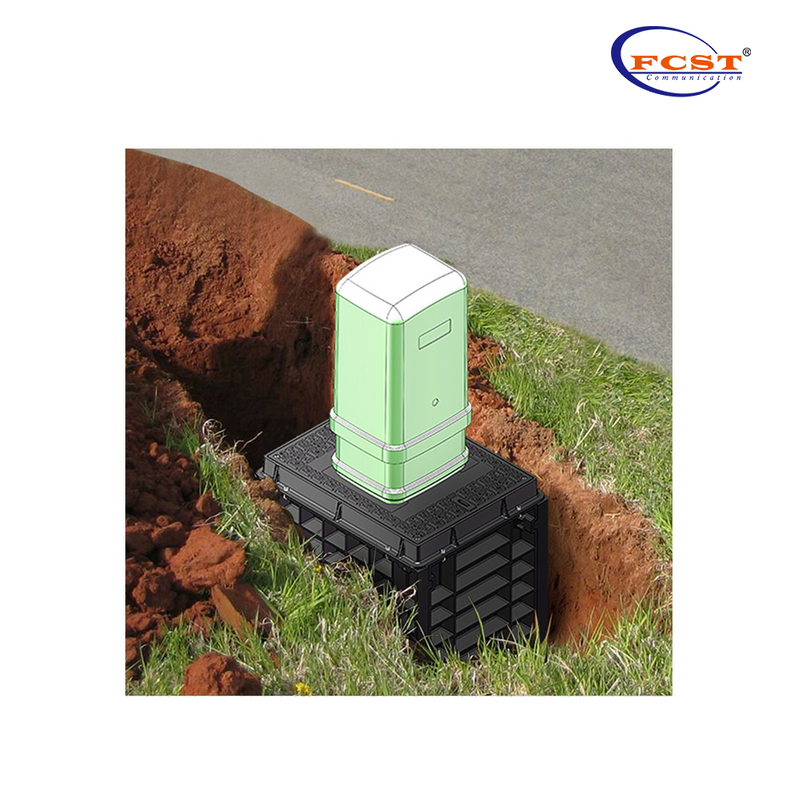 FCST-FDP01 متعدد الوظائف FTTH نقطة توصيل الألياف قاعدة التمثال أدوات إدراج/جبل قبو
