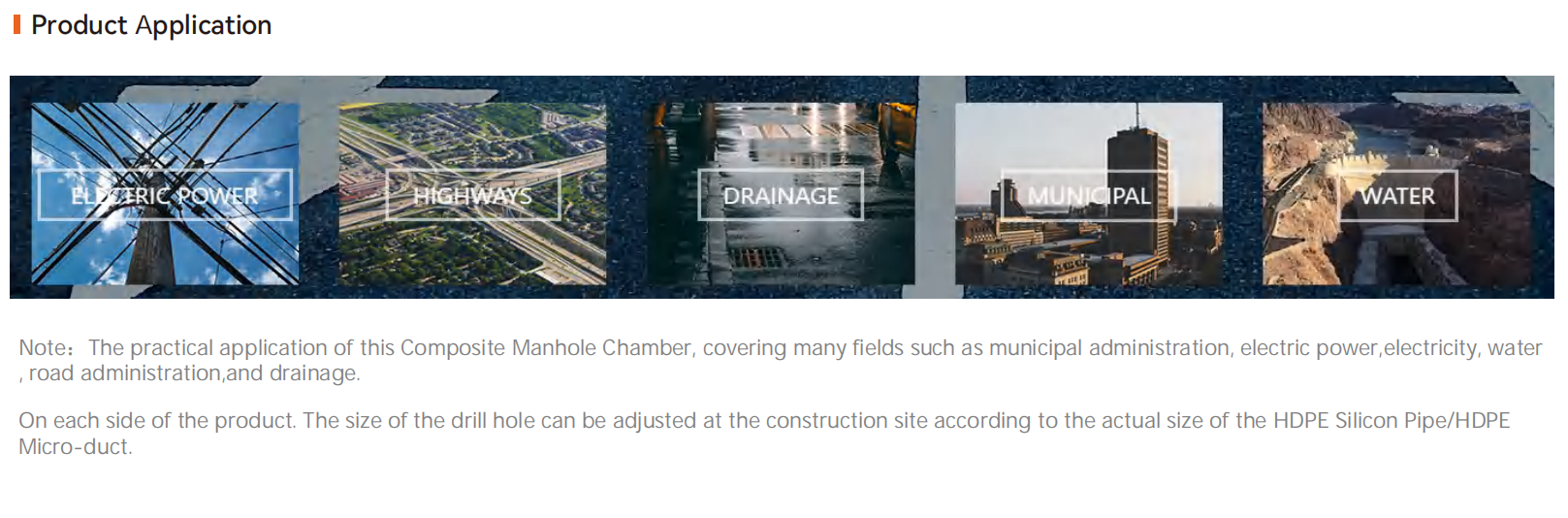 فتحة الكابلات تحت الأرض