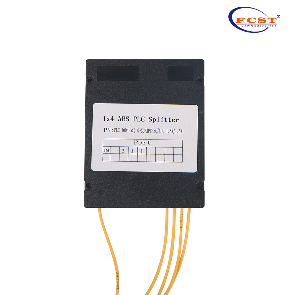 1*4 ABS صندوق نوع PLC الفاصل مع موصل SCAPC