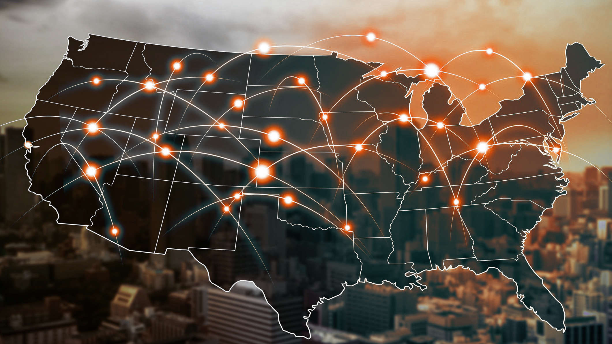 خريطة شبكة جيتي لنا