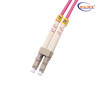 LCUPC-LCUPC دوبلكس OM4 3.0 مم 2 م PVC Patchcord