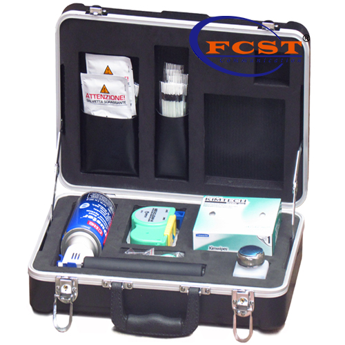 FCST210102 طقم فحص وتنظيف الألياف البصرية