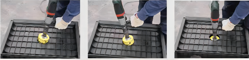 غرفة تفتيش الاتصالات - عملية البناء في الموقع (1)