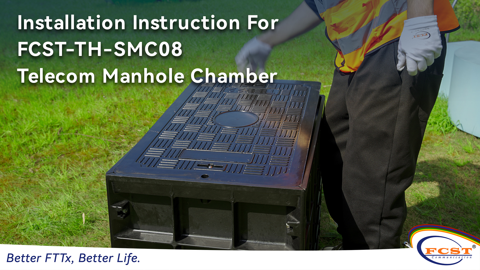 تعليمات التثبيت لغرفة ثقب الاتصالات FCST-TH-SMC08