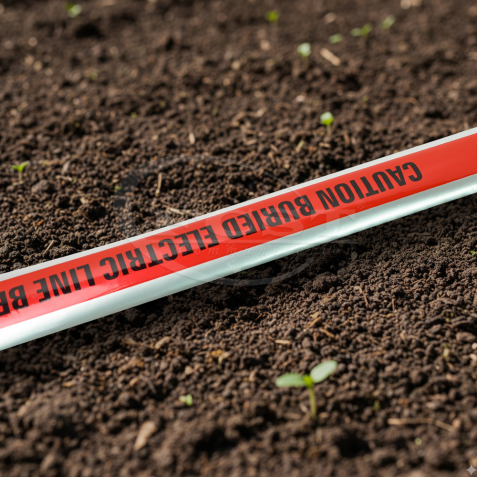 عصا علامة تحت الأرض