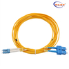 SCUPC-LCUPC دوبلكس أحادي الوضع 3.0 مم 2 م PVC Patchcord