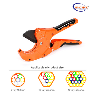  قاطع حزمة أنبوب أنبوب النيابة الدقيقة HDPE 