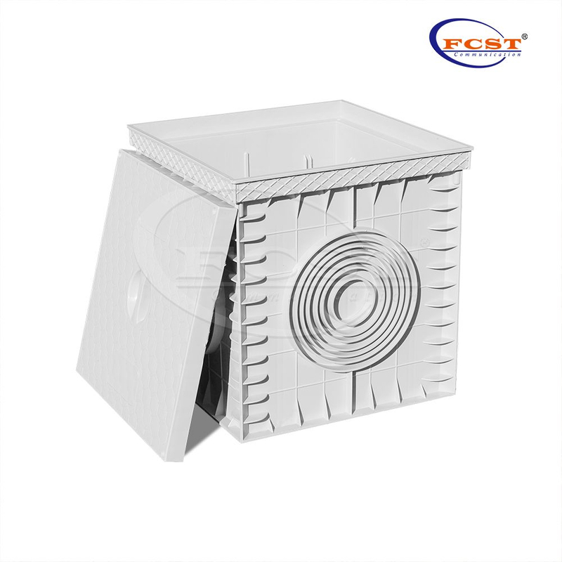 FCST-TH-SMC11-300 254 * 254 * 300 مم 3 طرق للدفن تحت الأرض استنزاف المجاري البلاستيكية للقنوات