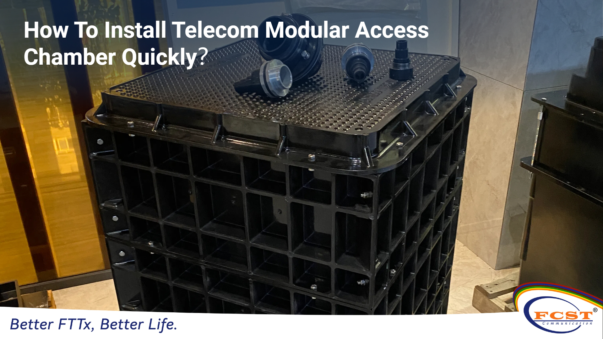 كيفية تثبيت غرفة الوصول المعيارية للاتصالات بسرعة？