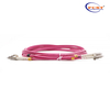 LCUPC-LCUPC دوبلكس OM4 3.0 مم 2 م PVC Patchcord