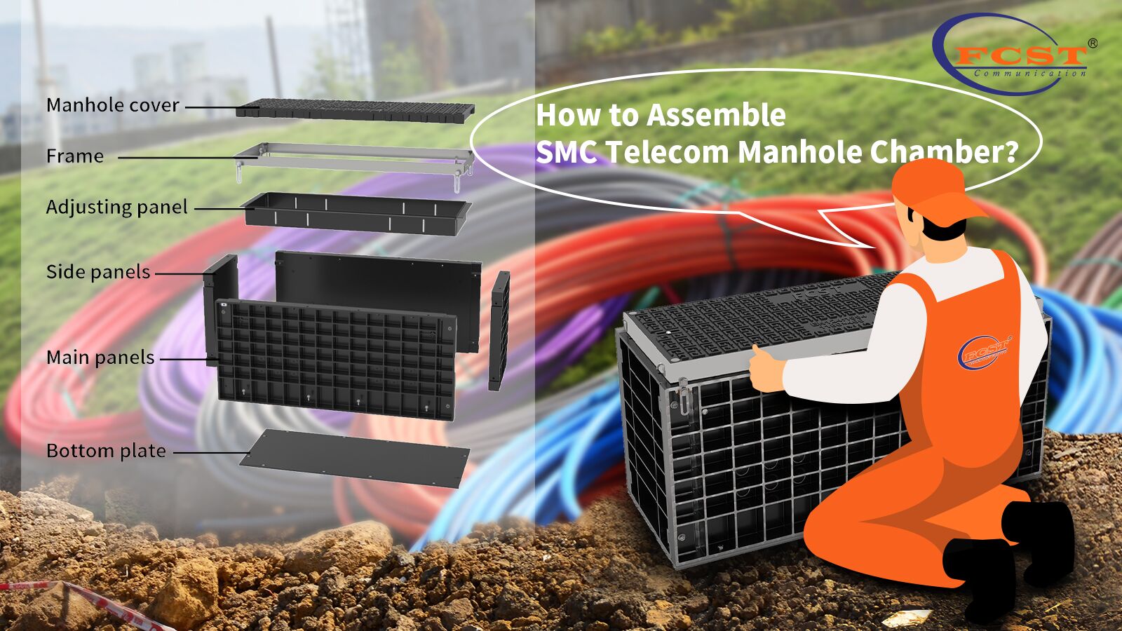 كيفية تجميع غرفة التفتيش SMC Telecom？