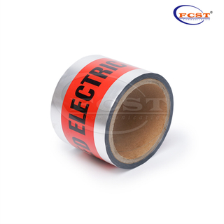 FCST-DWT شريط تحذير قابل للاكتشاف للمرافق المدفونة