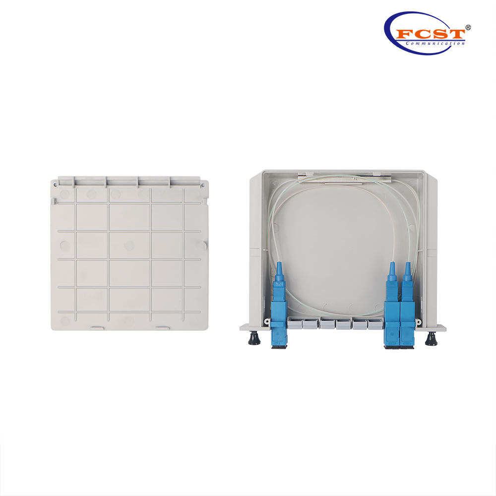 1-2 LGX Box Type PLC Splitter مع موصل SC / UPC