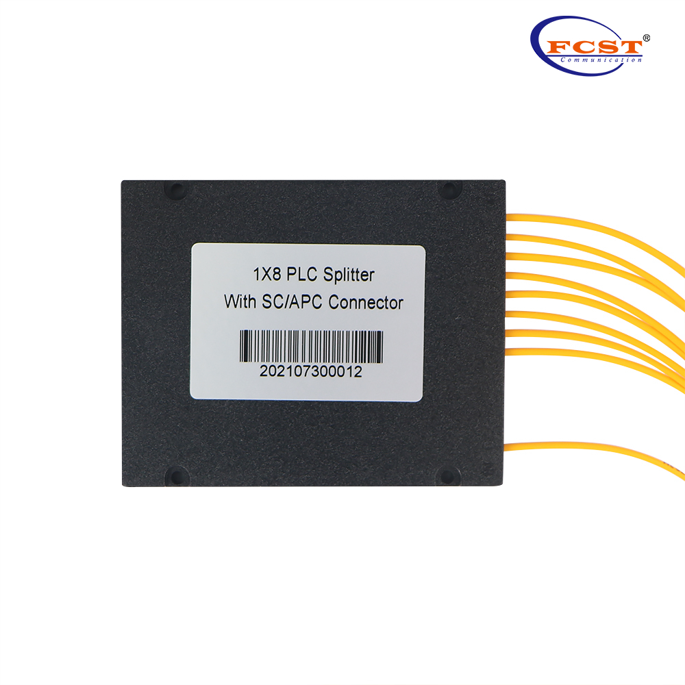 1*8 ABS صندوق نوع PLC الفاصل مع موصل SCAPC