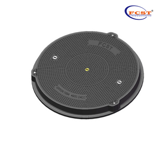 FCST-D400-SMC01 SMC Round Composite Manole Cover & Frame مخصص لمحطة الوقود