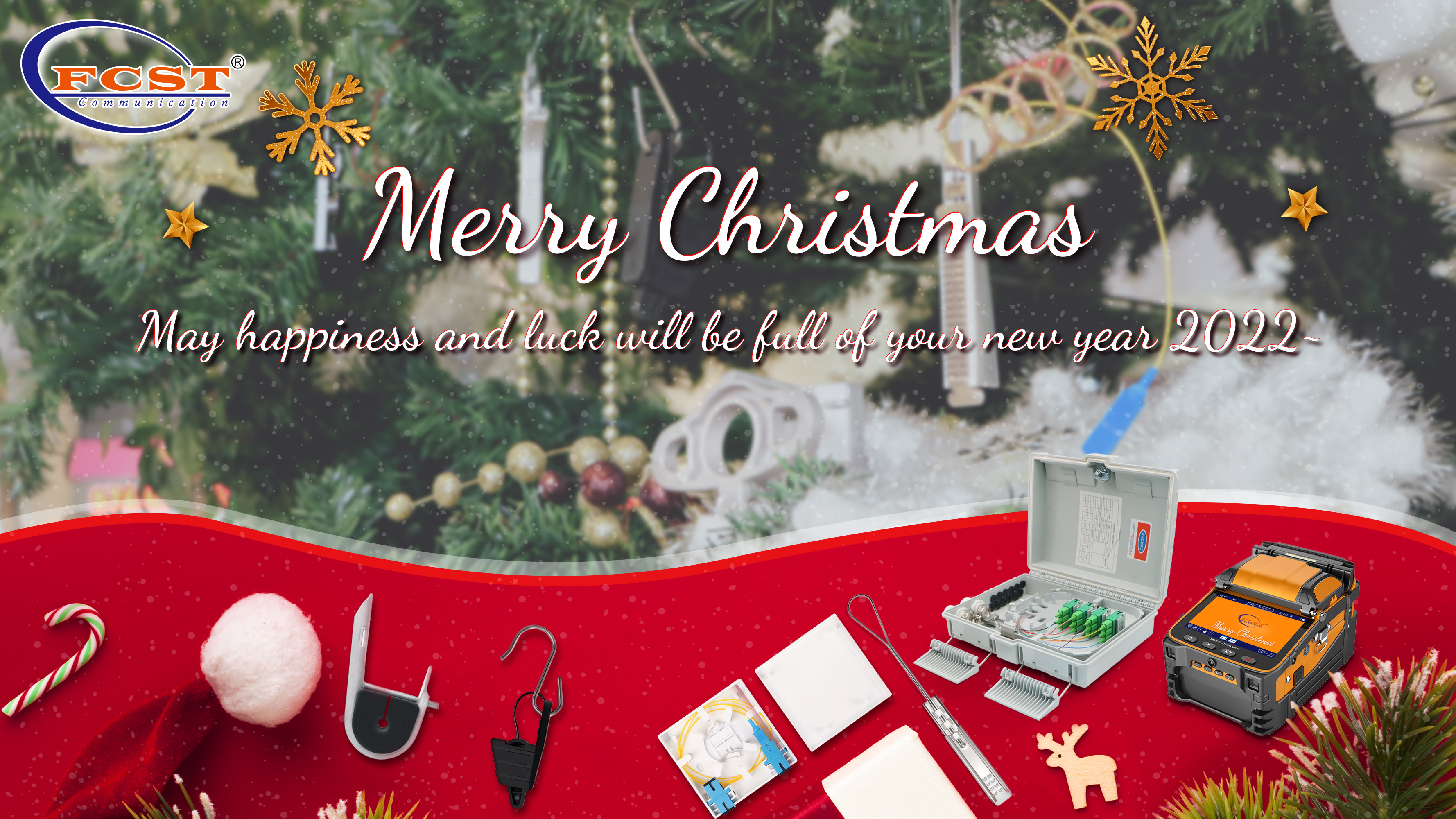 عيد ميلاد سعيد FCST أتمنى لكم السلام