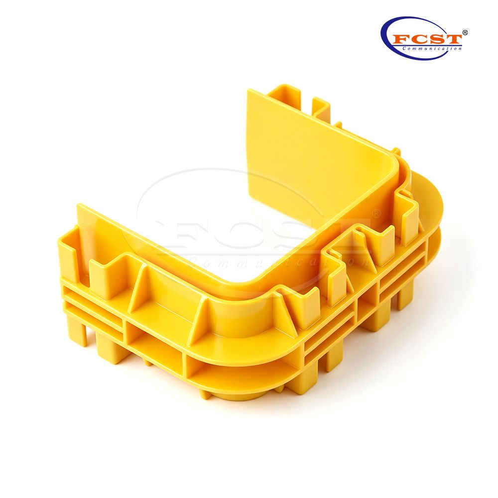 موصلات قناة الألياف FCST-CR120-CNT مقاس 120 مم لتوجيه كابلات الألياف