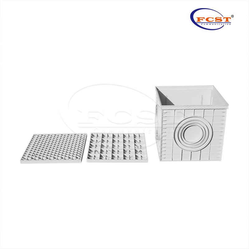 FCST-TH-SMC11-500 500 * 500 * 516 مم حفرة الوصول المربعة من مادة البولي بروبيلين لنظام الصرف الصحي