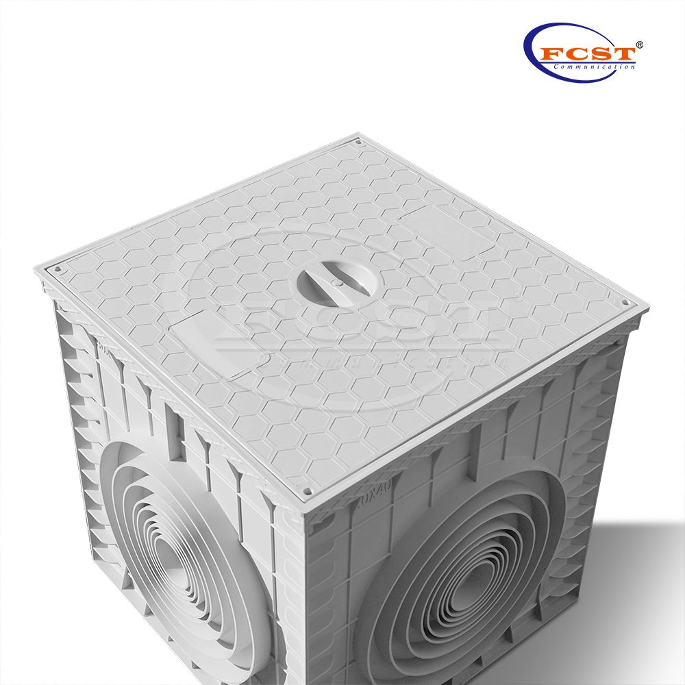 FCST-TH-SMC11-400 PP صندوق فتحة من البلاستيك لنظام الصرف الصحي