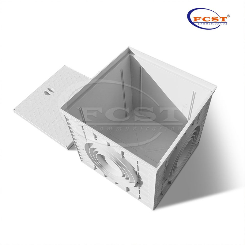 FCST-TH-SMC11-500 500 * 500 * 516 مم حفرة الوصول المربعة من مادة البولي بروبيلين لنظام الصرف الصحي