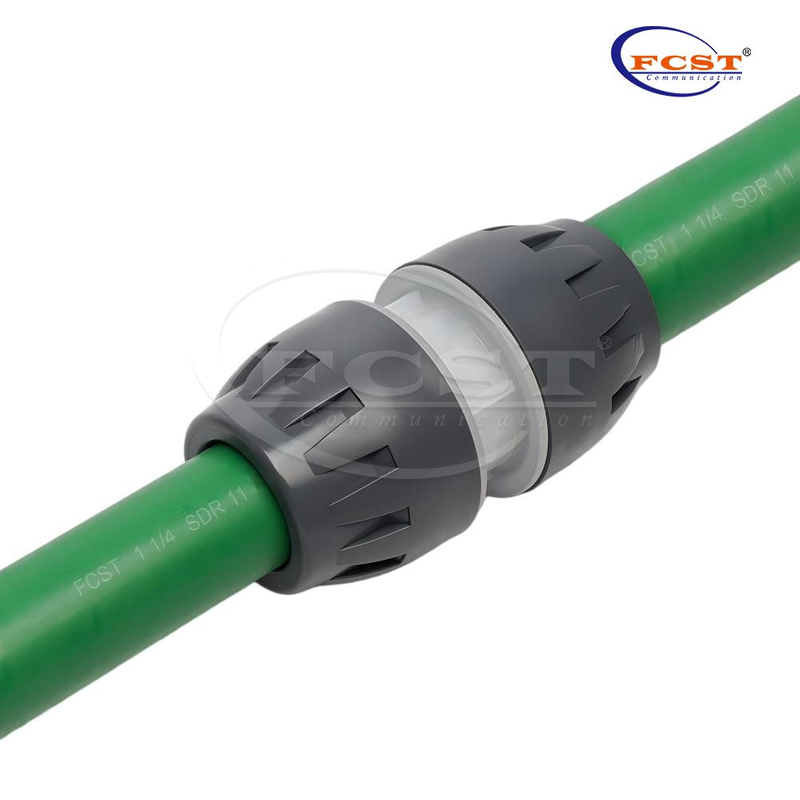 FCST-ERS42.2(1 1/4,SDR11) وصلات وموصلات HDPE للمشاريع تحت الأرض