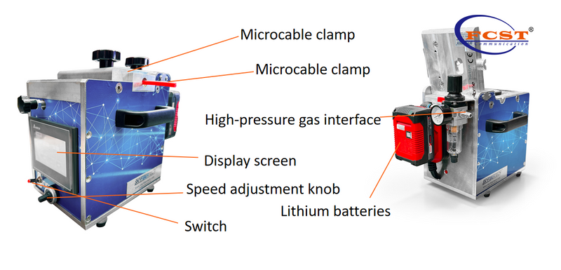 آلة نفخ الألياف الممتدة MikroJet03